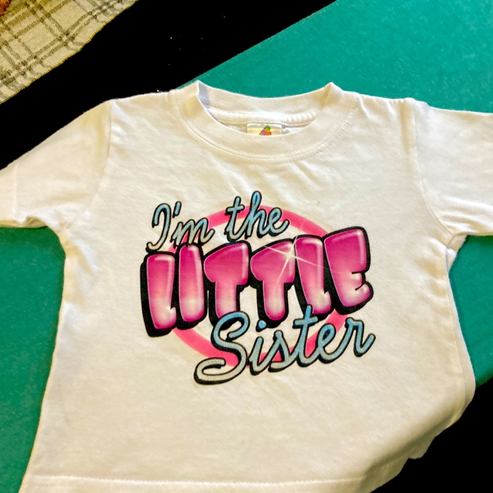 I’m the little Sister T-Shirt size 12 months